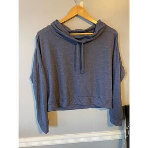 Sugar High Women's crop lightweight long sleeve sweater, Sz L